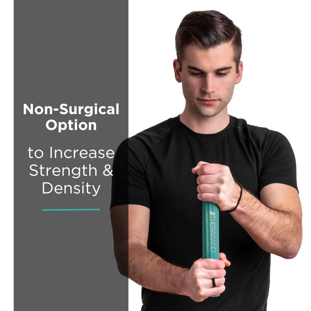 Flexbar Resistance Bar for Improving Grip Strength, Tennis Elbow, Golfers Elbow, Tendonitis
